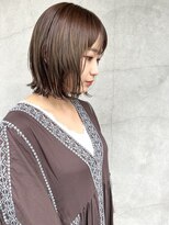 ルブランヘアギャラリー(Le blanc hair gallery) 切りっぱなしボブ