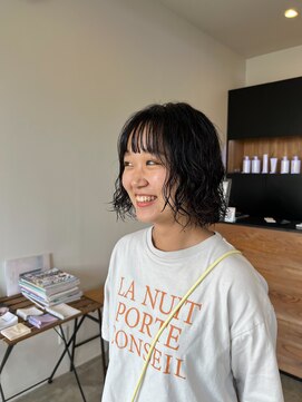 プラスヘアー(plus HAIR) 【廣瀬】ボブパーマ