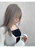 パール系のブリーチカラー
