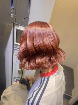 アンドバイモードケイズ (and by MODE K's) ブリーチありダブルカラー/オレンジブラウン