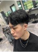 MEN’S HAIR/ツーブロセンターパート