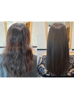 【横浜駅1分】高リピート率◎嬉しい口コミ多数の人気メニュー！周囲の目を惹く、ワンランク上の輝髪へ！