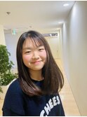 ストレートヘア