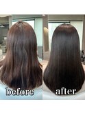 ・ストレートスタイル/艶髪/髪質改善/縮毛矯正/20代30代40代50代