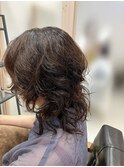 無造作パーマ