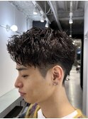 ショート×ツイストスパイラルパーマ