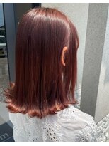 アンドアイズム(and.I'sm)&nbsp;外ハネボブ×ニュアンスピンクカラー