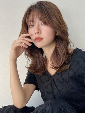 ソヨン 金山店(SOYON) イメチェン/こなれミディ/レイヤーカット/2wayバング/大人前髪