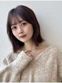 10代20代30代40代くびれボブレイヤーチョコレートブラウンKA-59