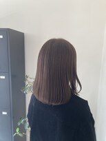 オーク 恵比寿(OAK) レイヤーロブ☆ブルーグレージュ