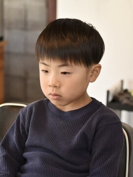 リム メンズヘア(LIM men's hair) 艶髪男の子キッズマッシュ【キッズカット/メンズヘア】