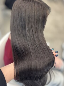 アイシー 表参道(ICY) ブリーチなしダブルカラー/オリーブグレージュ/ベージュ