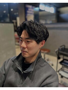 ヴェント(VENTO) センターパートパーマ//メンズパーマ/スパイラルパーマ