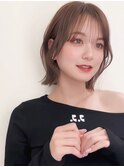 ハイライトバレイヤージュダブルカラーショートカット