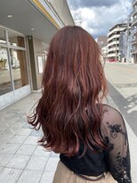 カイノ なんばエキカン店(KAINO)&nbsp;ブリーチなしレッドカラー