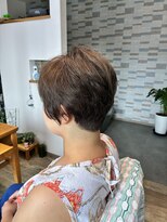 ハレウミヘアー 阿見(ハレウミhair)&nbsp;阿見町/ショートカット/耳かけボブ/白髪染め/くせ毛/ヘッドスパ