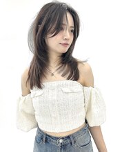 パーヴミックスネム(ParveMix NEMU) レイヤーカット/ショコラブラウン《Yonei Daisuke 》