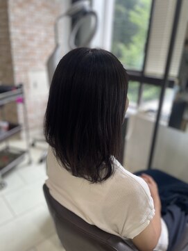 マニッシュ 三鷹駅前店 内巻きレイヤースタイル