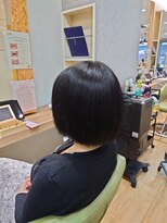 ブロッサム 東中野店&nbsp;30代40代暗髪ボブ◎髪質改善ストレートで艶めく美髪
