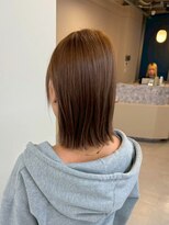 エトレ(etore)&nbsp;切りっぱなしミディアム/ライトブラウン/透明感カラー