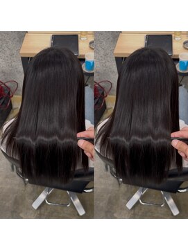  #髪質改善#縮毛矯正#美髪矯正#レイヤーカット#白髪ぼかし