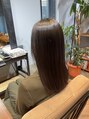 サトーワークショップ(SATO WORK SHOP)&nbsp;髪の履歴を見極めて縮毛矯正をかけています