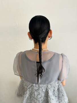 ヘアセットサロン クリアリティ(clarity) タイトねじりダウンスタイル