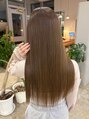 コーナー(CORNER) ダブルケアカラーで髪の艶を守りつつ可愛らしい色に♪