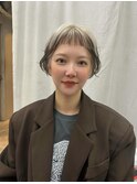 ポイントローライト/ショートボブ