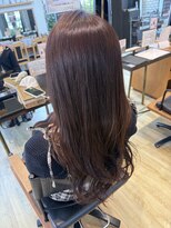 ジップ 緑店(zip)&nbsp;ナチュラルブラウン×20代キレイめロング