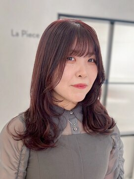 マッシュ 天王寺あべの(MASHU) 【天王寺/あべの】チェリーレッド×レイヤーカット