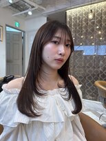 ロンドアベニール 北千住(Lond avenir)&nbsp;結べる長さのボブ/韓国風レイヤーカット/顔周りカット/前髪