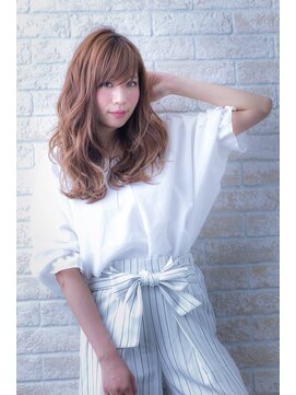 エルデ ナインズ ヘアー スタンド 川口店(elde 9's HAIR STAND) 小顔&フェアリーグレージュの大人かわいい切りっぱなしボブ