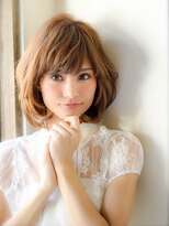 ディーオ 浦和店(Dio...)&nbsp;ひし形シルエットデジタルパーマ厚めバング斜めバングクラシカル