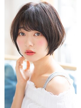 ベイルーム(BAYROOM by HONEY omotesando) 【BAYROOM横浜】透明感丸みのあるショートボブ