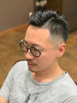 【駅家駅徒歩10分】働き盛りのお洒落ビジネスマンから絶大な支持!ひげデザインもBARBER Styleでキメる―