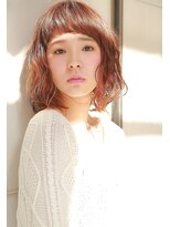 ギンザカミノア 東口店 高崎(GINZA CAMINOIA)&nbsp;ショートバングｘラフウェーブボブ　～CAMINOIA～