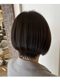 前下がりボブ