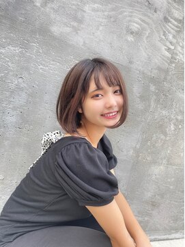 トゥービーコンティニュー(To Be Continued..) 小顔/大人可愛い/丸みショート/ブラウンベージュ