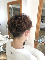 ヘッズ 本八幡店(HEADS)&nbsp;かき上げヘア　ニュアンスマッシュ　サイドパート　韓国マッシュ