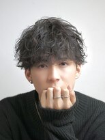 ゴールド 京都(GOALD)&nbsp;#センターパートウルフ　波巻きスパイラル　ツイストスパイラル