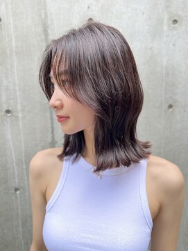 レーヴバイロンド 仙台(Reve by Lond) 透け感が可愛い！外はね×ヘルシーミディ