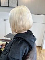 ルッツ(Lutz. hair design)&nbsp;抜きっぱなしブランド×Bob【千代田彩夏】
