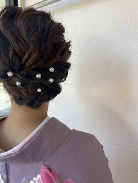 ヘアーサロン シバノ(Hair Salon SHIBANO) 訪問着ヘアセット