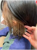 【STYLE藤沢】ブラウンベージュ　イヤリングカラー