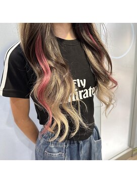 レヴェリー(REVERIE) #プルエクステ#インナー#グラデーション