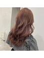 オーブ ヘアー コア 銀座店(AUBE HAIR core)&nbsp;ブリーチ1回必須！ピンクベージュ♪