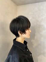 ハルキ ミナト ジャパン オオサカ(HARUKI MINATO japan OSAKA)&nbsp;40代50代小顔似合わせカットくびレイヤーエモージュ大人可愛い