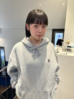 トレス(TRESS)&nbsp;内巻きボブ　切りっぱなしボブ　ミニボブ