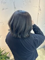 イロ(iro)&nbsp;透明感抜群ダークグレージュ/くびれミディアム/トレンドカラー